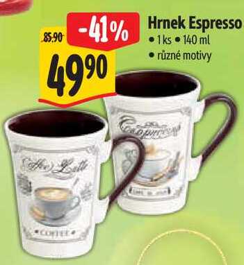 Hrnek Espresso 