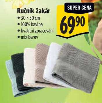 Ručník žakár 