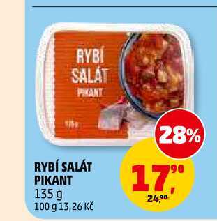 RYBÍ SALÁT PIKANT, 135 g