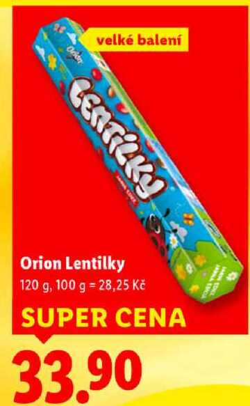 Orion Lentilky, 120 g