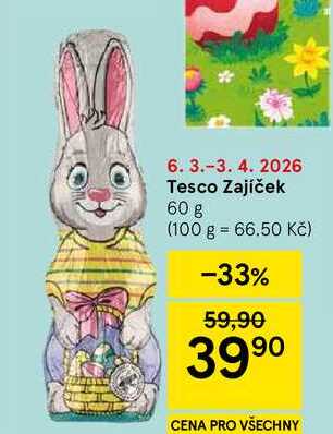 Tesco Zajíček, 60 g 