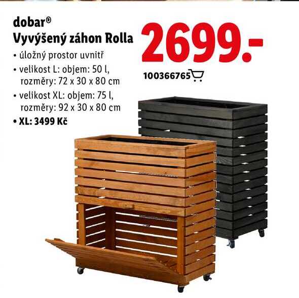 dobar® Vyvýšený záhon Rolla