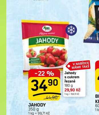 JAHODY 350 g 