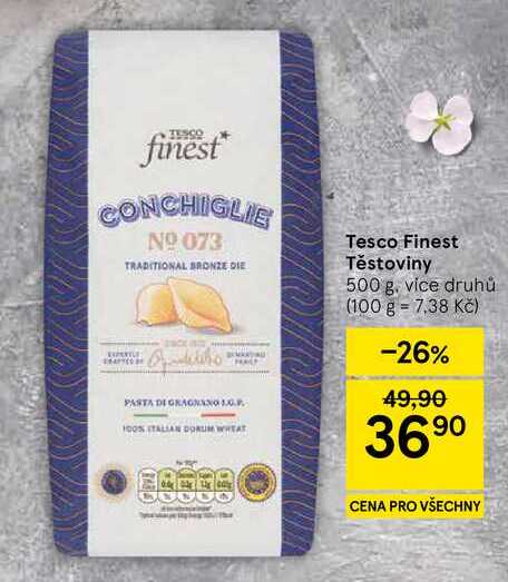 Tesco Finest Těstoviny, 500 g