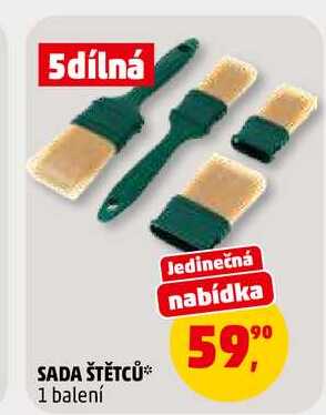 SADA ŠTĚTCŮ, 1 balení