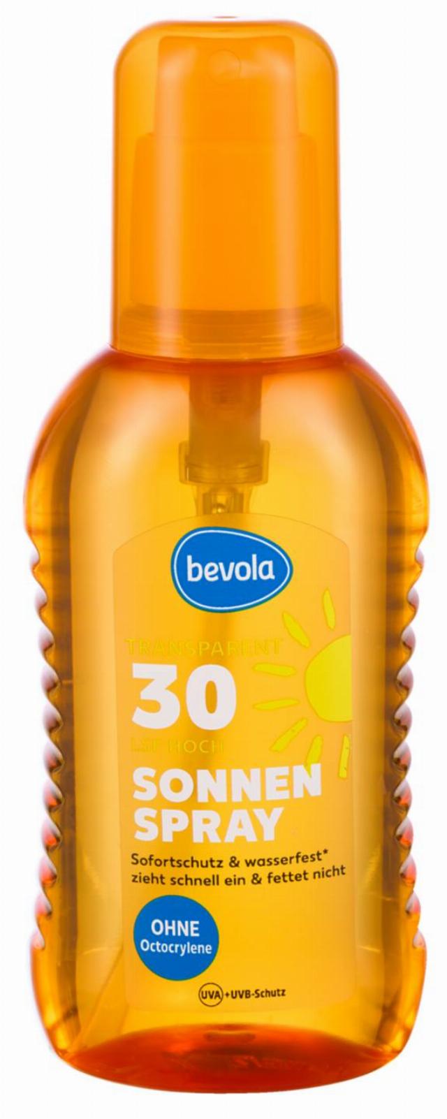 Bevola Opalovací olejový sprej