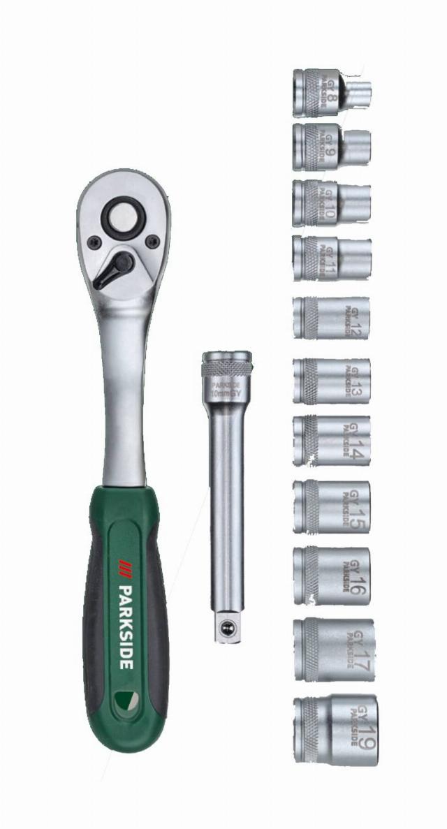 PARKSIDE Sada nástrčných klíčů 13dílná