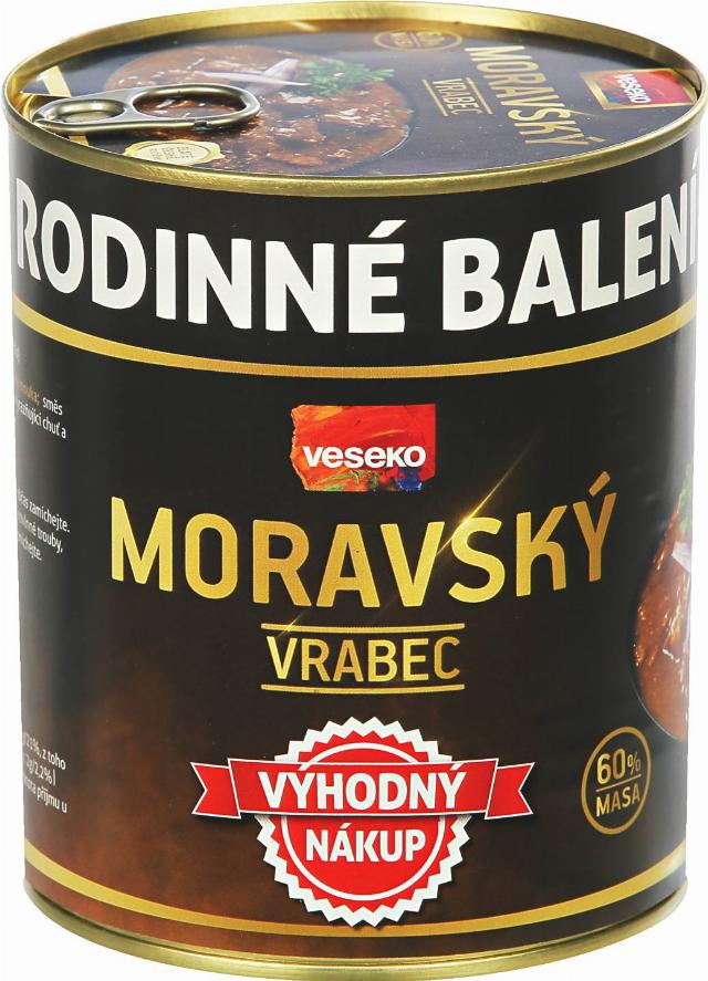 Veseko Hotové jídlo různé druhy