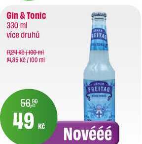 Gin & Tonic 330 ml