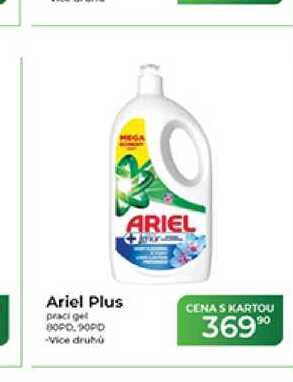 Ariel Plus prací gel 80 PD