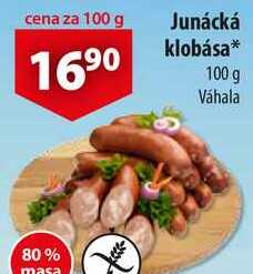 Junácká klobása, 100 g