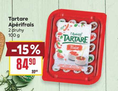 Tartare Apérifrais 2 druhy 100 g