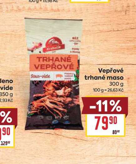 Vepřové trhané maso 300 g 