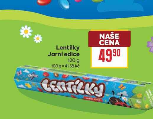 Lentilky Jarní edice 120 g 