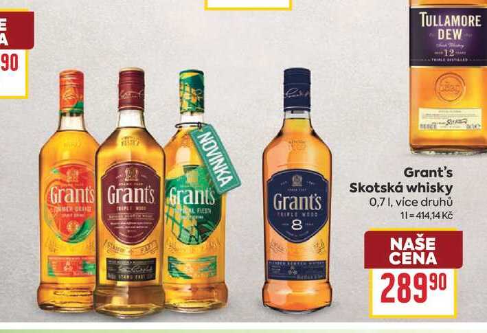 Grant's Skotská whisky 0,7l