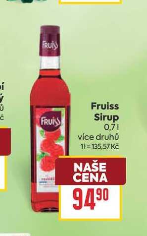 Fruiss Sirup 0,7l