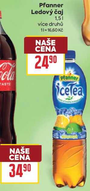 Pfanner Ledový čaj 1,5l