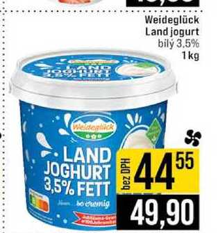 Weideglück Land jogurt bily 3.5% 1kg