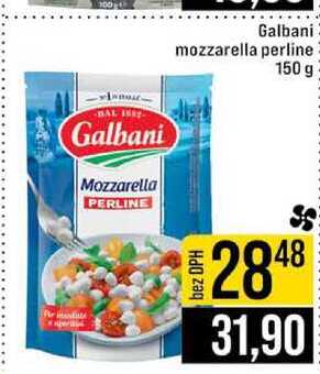 Galbani mozzarella perline 150 g 