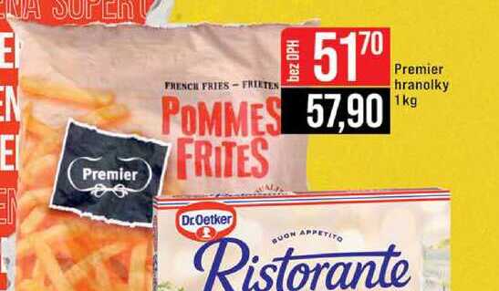 Premier hranolky 1kg 