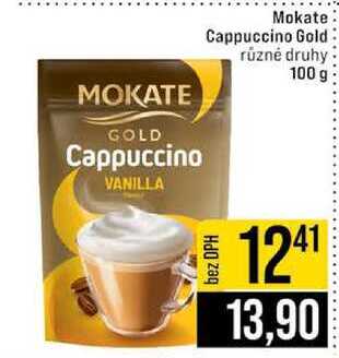 Mokate Cappuccino Gold různé druhy 100 g