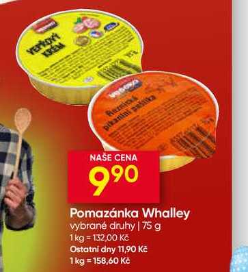 Pomazánka Whalley vybrané druhy 75 g