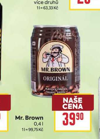 Mr. Brown 0,4l