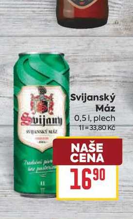 Svijanský Máz 0,51, plech 