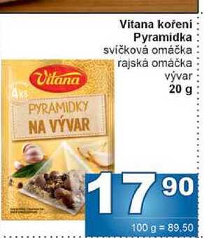 Vitana koření Pyramidka 20g