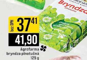 Agrofarma bryndza plnotučná 125 g 