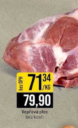 Vepřová plec bez kosti 1kg 