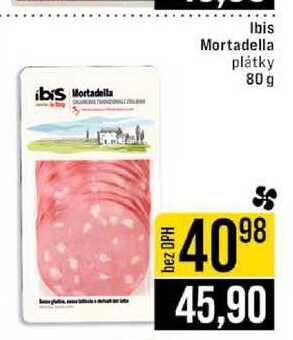ibis Mortadella plátky 80 g