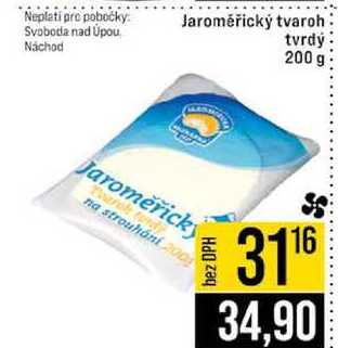 Jaroměřický tvaroh tvrdý 200 g 