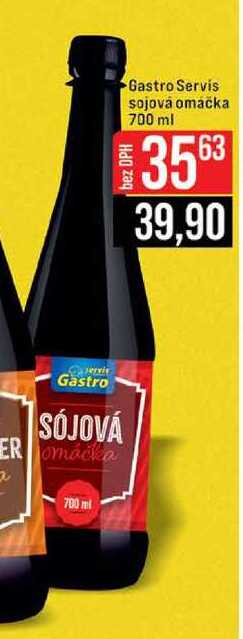 Gastro Servis sojová omáčka 700 ml