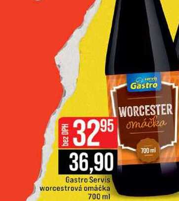 Gastro Servis worcestrová omáčka 700 ml 
