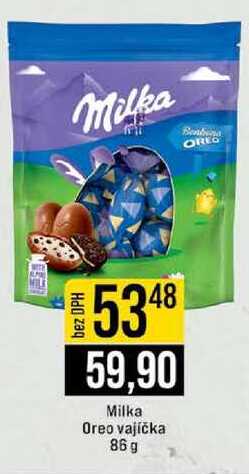 Milka Oreo vajíčka 86 g 