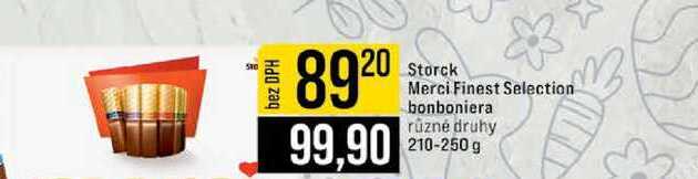Storck Merci Finest Selection bonboniera různé druhy 210-250 g 