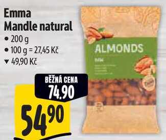 Emma Mandle natural, 200 g