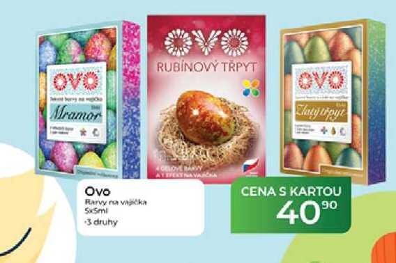 Ovo barvy na vajíčka 5x5ml