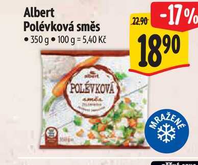 Albert Polévková směs 350 g  