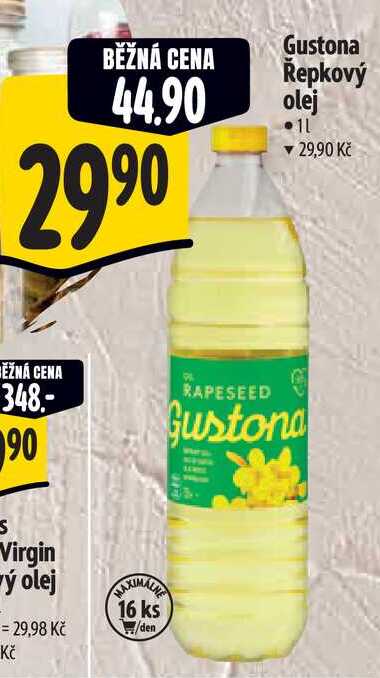   Gustona Repkový olej 11  