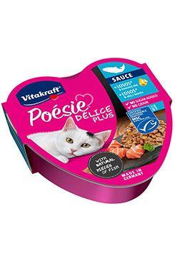 Vitakraft Cat Poésie Déli Plus sauce vanička losos 85g