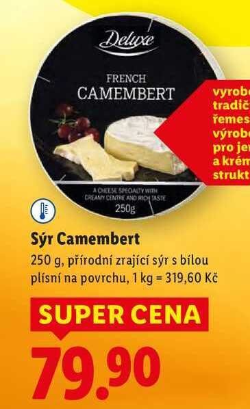 Sýr Camembert, 250 g