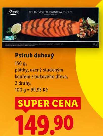 Pstruh duhový, 150 g