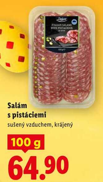 Salám s pistáciemi, 100 g