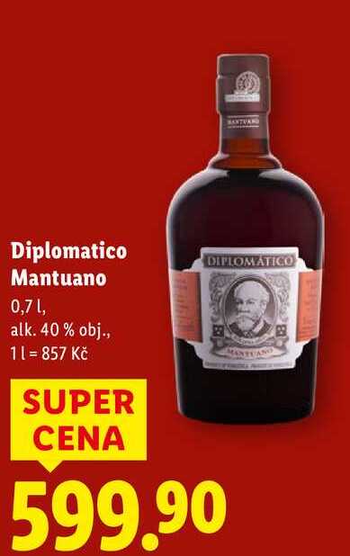 Diplomatico Mantuano, 0,7 l