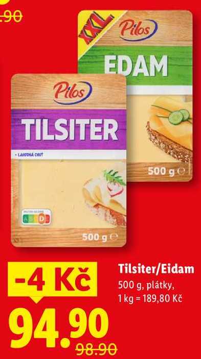 Tilsiter/Eidam, 500 g