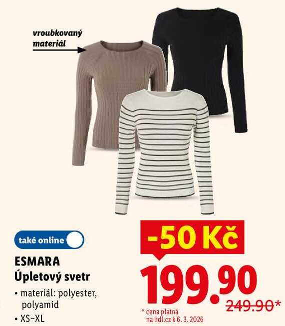 ESMARA Úpletový svetr