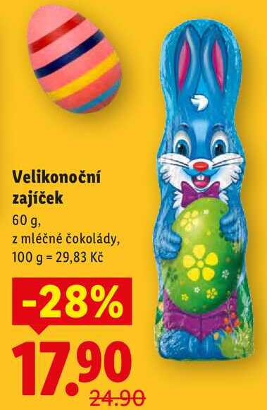 Velikonoční zajíček, 60 g