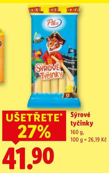 Sýrové tyčinky, 160 g